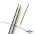Спицы для вязания металлические d-2.5 мм круговые на тросике 53 см - купить в Ангарске. Цена: 53.90 руб.
