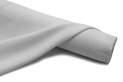 Костюмная ткань с вискозой "Бриджит", 210 гр/м2, шир.150см, цвет белый - купить в Ангарске. Цена 564.96 руб.