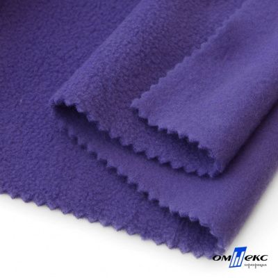Флис DTY 18-3737, 240 г/м2, шир. 150 см, цвет фиолетовый - купить в Ангарске. Цена 640.46 руб.