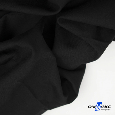 Ткань костюмная "Матте" 80% P, 16% R, 4% S, 170 г/м2, шир.150 см, цв-черный #1 - купить в Ангарске. Цена 372.90 руб.