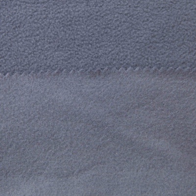 Флис DTY 18-3905, 180 г/м2, шир. 150 см, цвет т.серый - купить в Ангарске. Цена 646.04 руб.