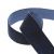 Лента бархатная нейлон, шир.25 мм, (упак. 45,7м), цв.180-т.синий - купить в Ангарске. Цена: 800.84 руб.