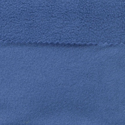Флис DTY 19-4027, 180 г/м2, шир. 150 см, цвет джинс - купить в Ангарске. Цена 646.04 руб.