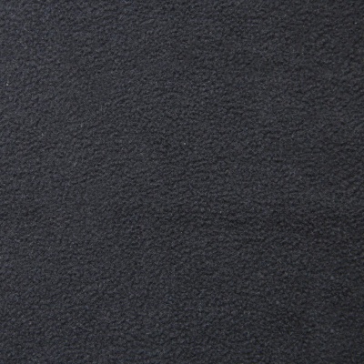 Флис DTY, 130 г/м2, шир. 150 см, цвет чёрный - купить в Ангарске. Цена 694.22 руб.