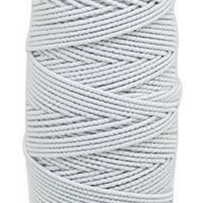 Нитка - резинка Спандекс 25 м (уп-10шт)-белые - купить в Ангарске. Цена: 35.65 руб.