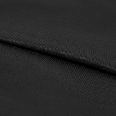 Ткань подкладочная Таффета, 48 гр/м2, шир.150см, цвет чёрный - купить в Ангарске. Цена 54.64 руб.