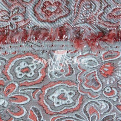 Ткань костюмная жаккард, 135 гр/м2, шир.150см, цвет красный№12 - купить в Ангарске. Цена 441.92 руб.