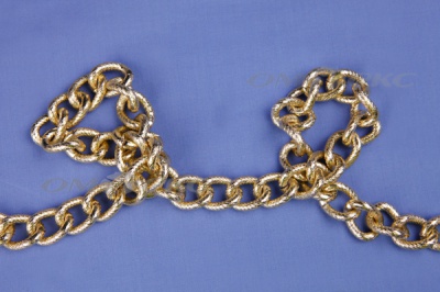 Цепь металл декоративная №92 золото (10+/-1 м)  - купить в Ангарске. Цена: 1 445.08 руб.
