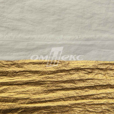 Текстильный материал "Диско"#1805 с покрытием РЕТ, 40гр/м2, 100% полиэстер, цв.5-золото - купить в Ангарске. Цена 412.36 руб.