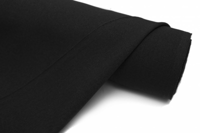 Ткань костюмная 25332 2031, 167 гр/м2, шир.150см, цвет чёрный - купить в Ангарске. Цена 339.33 руб.