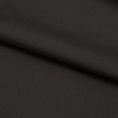 Курточная ткань Дюэл Middle (дюспо), WR PU Milky, Black/Чёрный 80г/м2, шир. 150 см - купить в Ангарске. Цена 123.45 руб.
