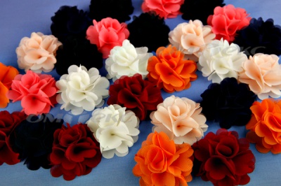 Цветы декоративные пришивные - купить в Ангарске. Цена: 28.53 руб.