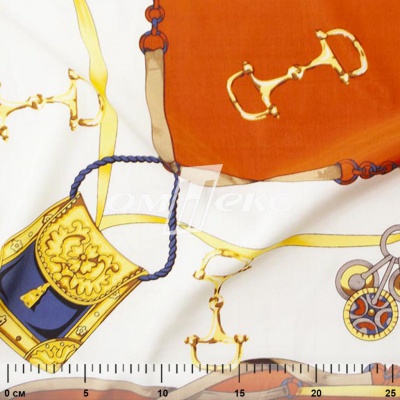 Плательная ткань "Софи" 15.1, 75 гр/м2, шир.150 см, принт этнический - купить в Ангарске. Цена 241.49 руб.