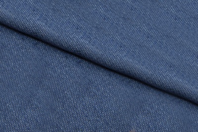Ткань джинсовая №96, 160 гр/м2, шир.148см, цвет голубой - купить в Ангарске. Цена 350.42 руб.