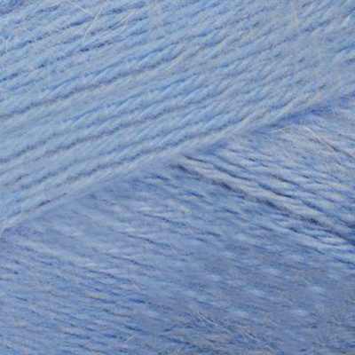 Пряжа "Ангара", 35% шерсть 15%кроссбред, 50% акрил, 100гр, 250м, цв.015-голубой - купить в Ангарске. Цена: 203.49 руб.