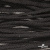 Шнур плетеный d-6 мм круглый, 70% хлопок 30% полиэстер, уп.90+/-1 м, цв.1078-черный - купить в Ангарске. Цена: 588 руб.