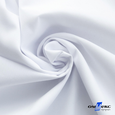 Ткань сорочечная  Вита 80% пэ/20% хл, 115 гр/м, шир. 150 см - белый - купить в Ангарске. Цена 170.90 руб.