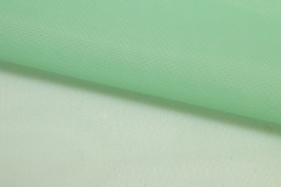 Портьерный капрон 13-6009, 47 гр/м2, шир.300см, цвет св.зелёный - купить в Ангарске. Цена 143.68 руб.
