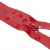 Молния водонепроницаемая PVC Т-7, 20 см, неразъемная, цвет (820)-красный - купить в Ангарске. Цена: 21.56 руб.