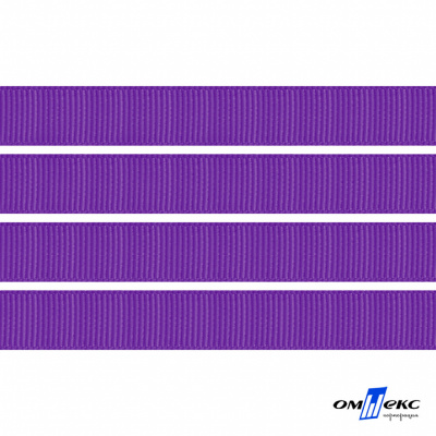 Репсовая лента 015, шир. 6 мм/уп. 50+/-1 м, цвет фиолет - купить в Ангарске. Цена: 87.54 руб.