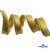 Кант атласный 136, шир. 12 мм (в упак. 65,8 м), цвет золото - купить в Ангарске. Цена: 433.08 руб.