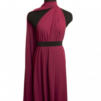 Ткань костюмная габардин "Меланж" 6151А, 172 гр/м2, шир.150см, цвет марсала - купить в Ангарске. Цена 296.19 руб.