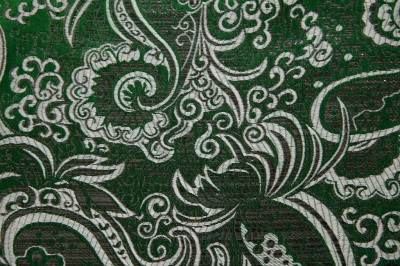 Ткань костюмная жаккард, 135 гр/м2, шир.150см, цвет зелёный№4 - купить в Ангарске. Цена 441.94 руб.