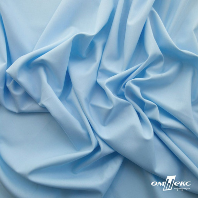 Ткань сорочечная Илер 100%полиэстр, 120 г/м2 ш.150 см, цв.голубой - купить в Ангарске. Цена 290.24 руб.