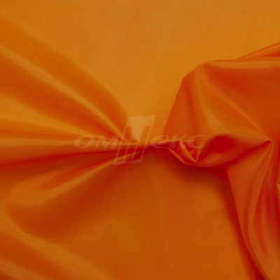 Ткань  подкладочная, Таффета 170Т цвет оранжевый 021С, шир. 150 см - купить в Ангарске. Цена 42.62 руб.