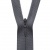 Молния потайная Т3 301, 50 см, хлопок, цвет т.серый - купить в Ангарске. Цена: 8.62 руб.