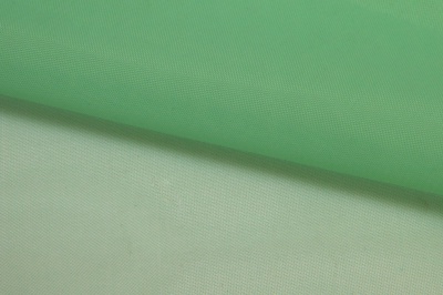 Портьерный капрон 15-6123, 47 гр/м2, шир.300см, цвет св.зелёный - купить в Ангарске. Цена 137.27 руб.