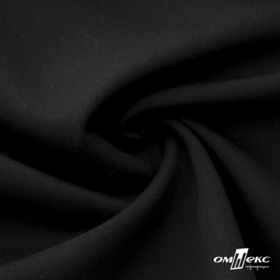 Ткань костюмная "Эльза" 80% P, 16% R, 4% S, 160 г/м2, шир.150 см, цв-черный #1 - купить в Ангарске. Цена 332.71 руб.