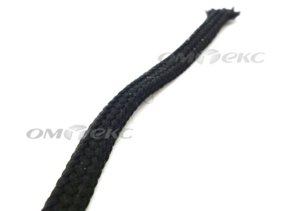 Шнурки т.3 160 см черный - купить в Ангарске. Цена: 17.68 руб.