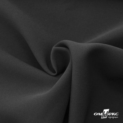 Ткань костюмная "Элис", 92%P 8%S, 200 (+/-10) г/м2 ш.150 см, цв-черный  - купить в Ангарске. Цена 300.20 руб.