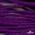 Шнур плетеный d-6 мм, круглый 70% хлопок 30% полиэстер, уп.90+/-1 м, цв.1084-фиолет - купить в Ангарске. Цена: 588 руб.