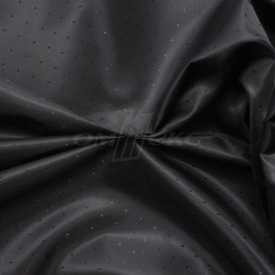 Ткань подкладочная Добби 230Т YP12695 Black/черный 100% полиэстер,68 г/м2, шир150 см - купить в Ангарске. Цена 116.74 руб.