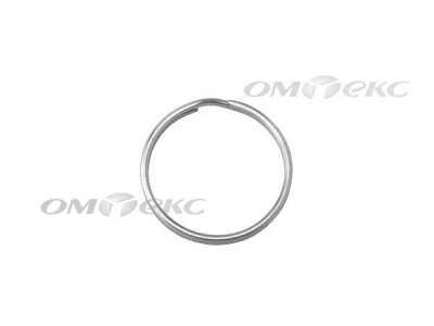 Кольцо металлическое d-20 мм, цв.-никель - купить в Ангарске. Цена: 3.19 руб.