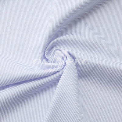 Ткань сорочечная Пула, 115 г/м2, 58% пэ,42% хл, шир.150 см, цв.1-голубой, (арт.107) - купить в Ангарске. Цена 306.69 руб.