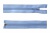 Спиральная молния Т5 351, 75 см, автомат, цвет св.голубой - купить в Ангарске. Цена: 16.28 руб.