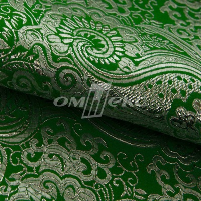 Ткань костюмная жаккард №4, 140 гр/м2, шир.150см, цвет зелёный - купить в Ангарске. Цена 383.29 руб.