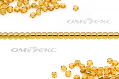 Бисер (SL) 11/0 ( упак.100 гр) цв.22 - золото - купить в Ангарске. Цена: 53.34 руб.