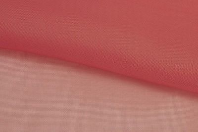 Портьерный капрон 15-1621, 47 гр/м2, шир.300см, цвет т.розовый - купить в Ангарске. Цена 138.67 руб.