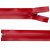 Молния водонепроницаемая PVC Т-7, 60 см, разъемная, цвет (820) красный - купить в Ангарске. Цена: 49.39 руб.