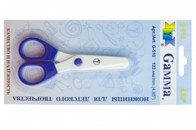 Ножницы G-510 детские 123 мм - купить в Ангарске. Цена: 137.45 руб.