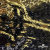 Трикотажное полотно, Сетка с пайетками, шир.130 см, #315, цв.-чёрный/золото - купить в Ангарске. Цена 693.39 руб.