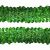 Тесьма с пайетками D4, шир. 30 мм/уп. 25+/-1 м, цвет зелёный - купить в Ангарске. Цена: 1 087.39 руб.