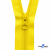Спиральная молния Т5 131, 60 см, автомат, цвет жёлтый - купить в Ангарске. Цена: 14.21 руб.