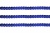 Пайетки "ОмТекс" на нитях, SILVER-BASE, 6 мм С / упак.73+/-1м, цв. 5 - василек - купить в Ангарске. Цена: 484.77 руб.
