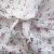 Ткань Муслин принт, 100% хлопок, 125 гр/м2, шир. 140 см, #2308 цв. 6 белый с цветком - купить в Ангарске. Цена 413.11 руб.