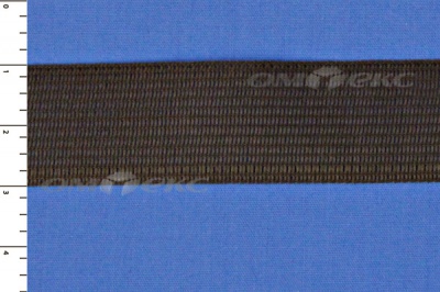 Окантовочная тесьма №216, шир. 22 мм (в упак. 100 м), цвет коричневый - купить в Ангарске. Цена: 271.60 руб.